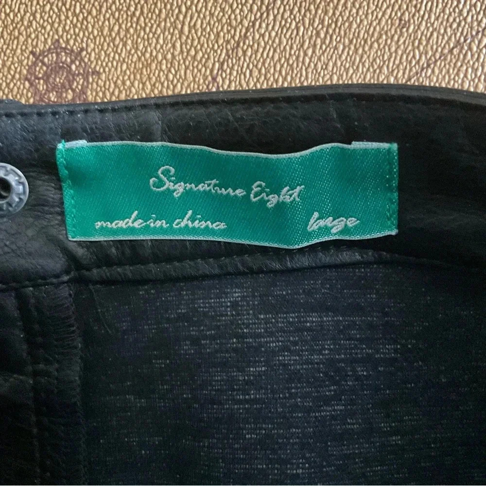 SIMONS Vegan  leather size L - Picture 4 of 6